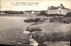 CPA Royan Pontaillac Cote d'Argent Les Rochers La Villa 