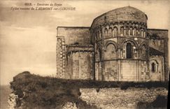CPA Environs de Royan Eglise romane de Talmont sur Gironde 