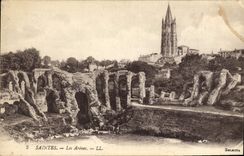 CPA Saintes Les Arenes 