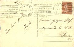 CPA Royan Foncillon vu de la Jetee 