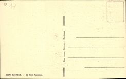 CPA Saint Sauveur Le Pont Napoleon 