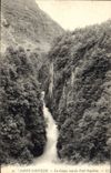 CPA Saint Sauveur La Gorge vue du Pont Napoleon 