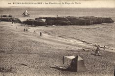 CPA Royan St Palais sur Mer Les Pierrieres et la Plage du Platin 