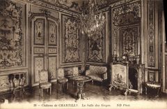 CPA Chateau de Chantilly La Salle des Singes 