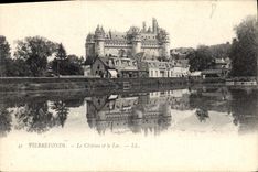 CPA Pierrefonds Le Chateau et le Lac 