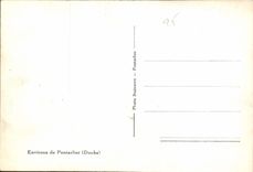 CPA Environs de Pontarlier Doubs 