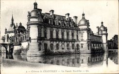 CPA Chateau de Chantilly Le Facade Nord Est 