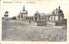 CPA Chantilly L'Entree du Chateau 