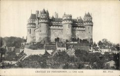 CPA Chateau de Pierrefonds Cote nord 