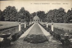 CPA Chateau de Chantilly L'lle d'Amour 