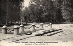 CPA Foret de Compiegne Monument de l'Armistice 