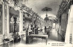 CPA Chateau de Chantilly Galerie des Batailles 