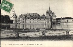 CPA Chateau de Chantilly Cote sud ouest 