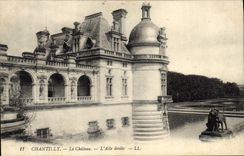 CPA Chantilly Le Chateau L'Aile droite 