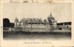 CPA Chateau de Chantilly Cote sud ouest 