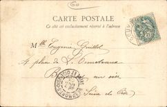 CPA Chateau de Chantilly Cote sud ouest