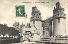 CPA Pierrefonds Le Chateau facade Sud 