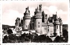 CPA Chateau de Pierrefonds Cote de la Chapelle 