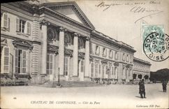 CPA Chateau de Compiegne Cote du Parc 