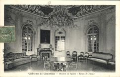 CPA Chateau de Chantilly Maison de Sylvie Salon de Dreux 