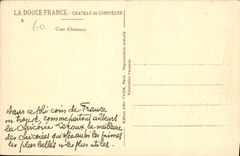 CPA Chateau de Compiegne Cour d'honneur