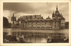 CPA Chateau de Chantilly le Petit Chateau et la Tour du Tresor 
