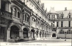 CPA Pierrefonds La Colonnade de la Cour d'Honneur 