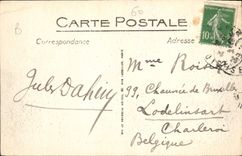 CPA Compiegne Le Chateau la Facade cote du Parc 