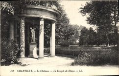 CPA Chantilly Le Chateau Le Temple de Diane 