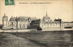 CPA Chantilly Le Chateau facade Sud Ouest 