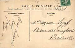 CPA Chantilly Le Chateau facade Sud Ouest 