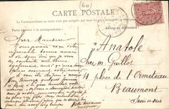 CPA Compiegne Porte Chapelle 