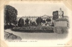 CPA Chateau de Compiegne Cote du Parc 