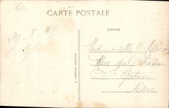 CPA Chateau de Chantilly Le pain aux Carpes 