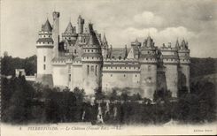 CPA Pierrefonds Le Chateau Facade Est 