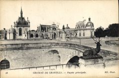 CPA Chateau de Chantilly Facade principale 