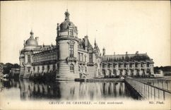 CPA Chateau de Chantilly Cote nord ouest 
