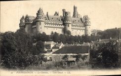 CPA Pierrefonds Le Chateau Cote Ouest 