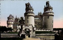 CPA Pierrefonds Chateau cote sud 