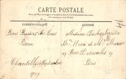 CPA Chateau de Chantilly Le Pont et l'lle d'Amour
