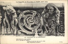CPA Les Gargouilles de Notre Dame de Dijon 