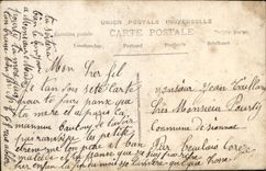 CPA Bonne Annee Femme