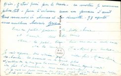 CPA Il est messager de bonheur Ayant repose sur mon coeur Femme