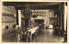 CPA Chateaux de la Loire Chateau de Langeais XV S Salle a Manger ancienne Salle des Gardes 