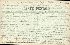 CPA Affectueuses Pensees Femme