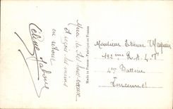 CPA Bonne Annee Femme