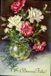 CPA Bonne Fete Fleurs