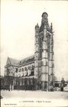 CPA Compiegne l'Eglise St jacques 
