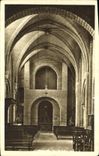CPA Morienval Oise Interieur de l'eglise la Tribune Ancienne Eglise Abbatiale des Benedictines Mon h