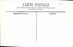 CPA Pierrefonds le Chateau la Chambre a Coucher du Seigneur 